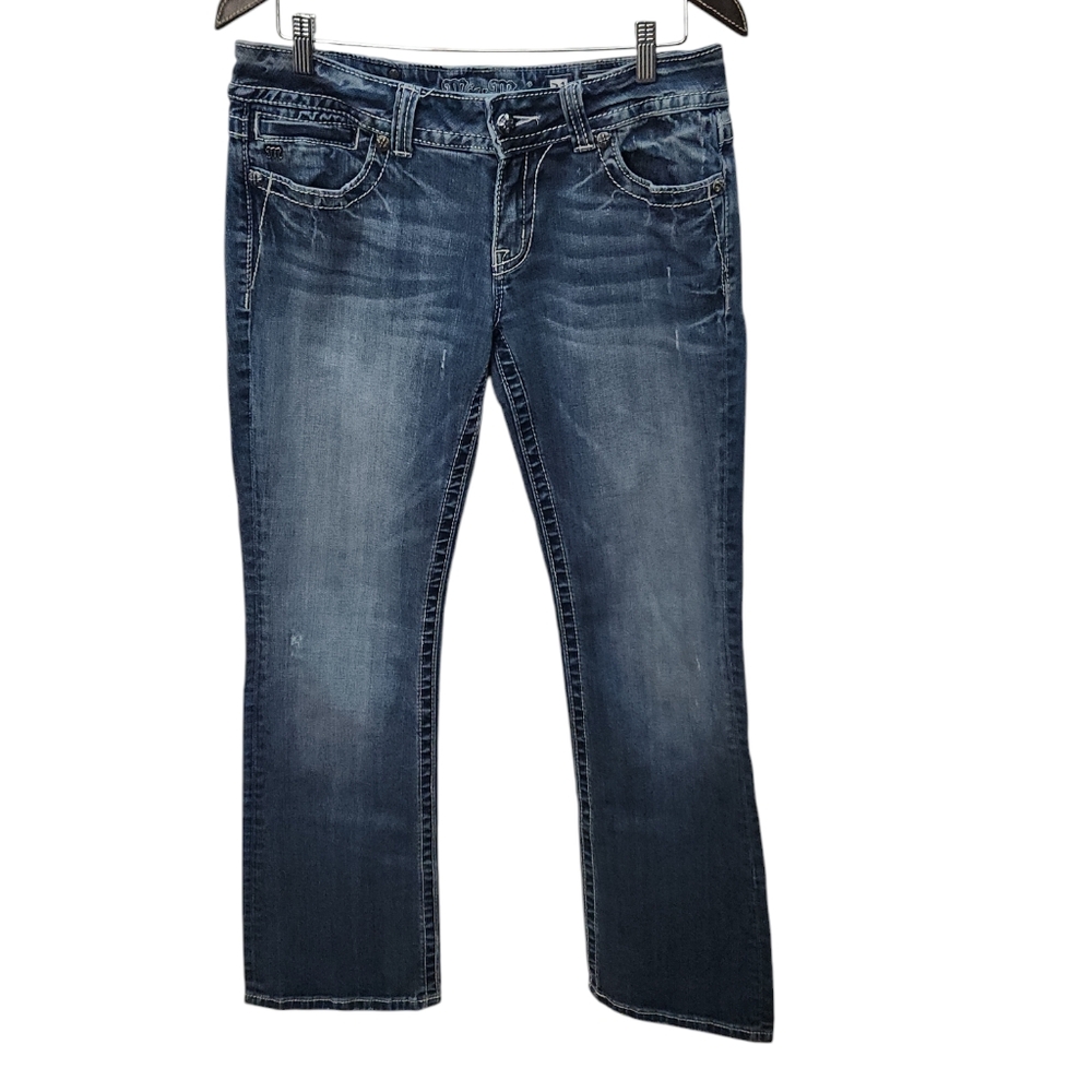 Miss Me Like a Prayer Boot Cut Jeans JP5046312 Size 31 - Picture 2 of 10